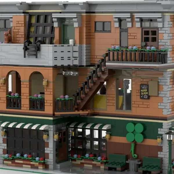 Falling Snow Building Blocks Store