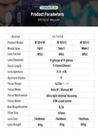 Viltrox 13mm F1.4 for Sony E mount Fujifilm X Nikon Z Mount Auto Focus Ultra Wide Angle Lens for Z6 A6600 A7iii XT4 Camera Lens 6