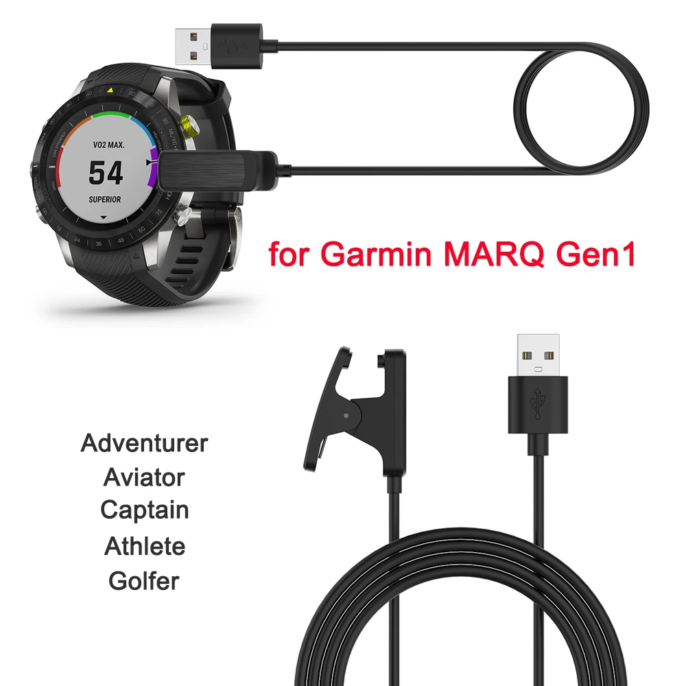 

Charger for Garmin MARQ gen1 USB Charging Cable Replacement Dock for Garmin MARQ 1 Athlete/Adventurer/Captain/Golfer/Aviator