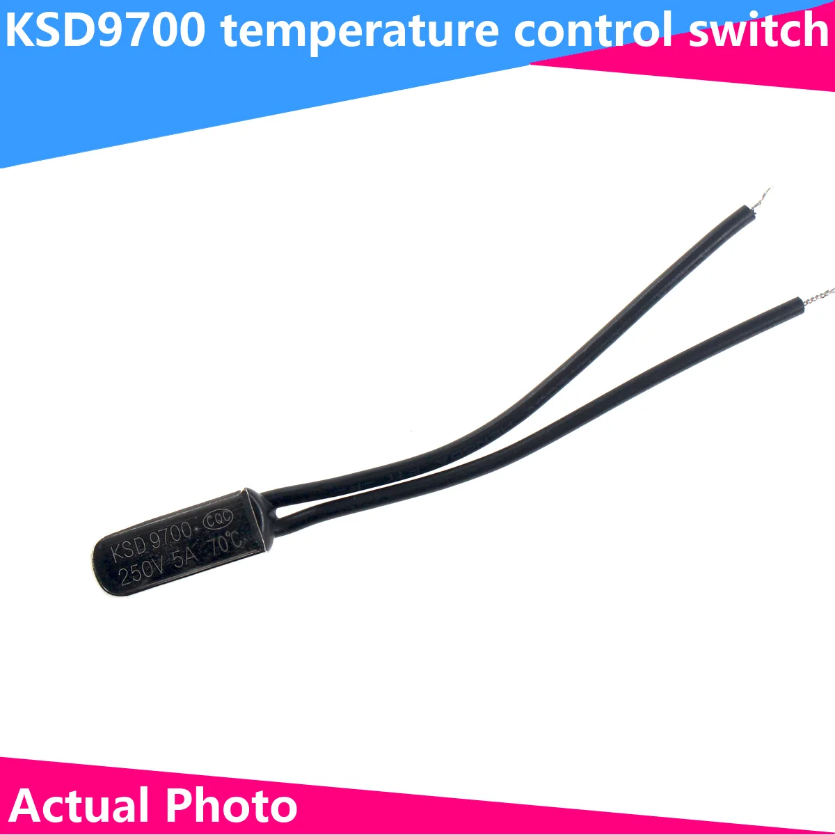 Interruttore Termico KSD9700, Normalmente Aperto/chiuso, Protezioni Termiche 15°C A 150°C, Nuovo