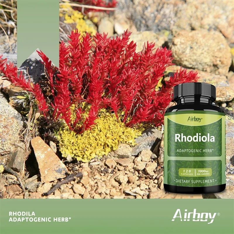 Rhodiola Supplement-Improves Athletic Performance, Endurance, Mood and Motivation, Relieves Anxiety & Improves Mood