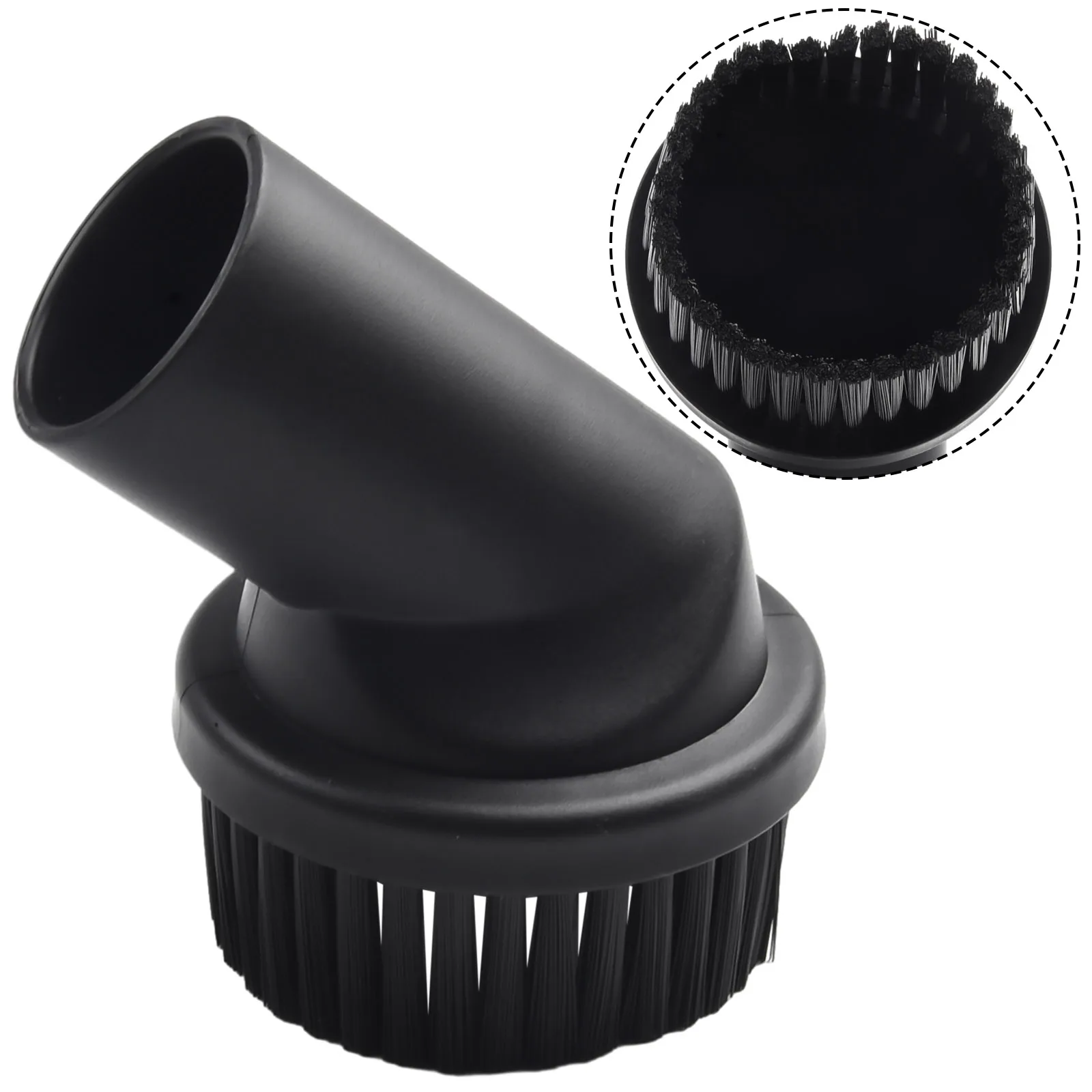 Brand New For 35 Mm Connector Inner Diameter Suction Brush For 35mm Connector For Bosch Plastic Vacuum Cleaner Part black plastic y branch outlet connector for eberspacher for webasto heater 75mm internal diameter ducting i47720