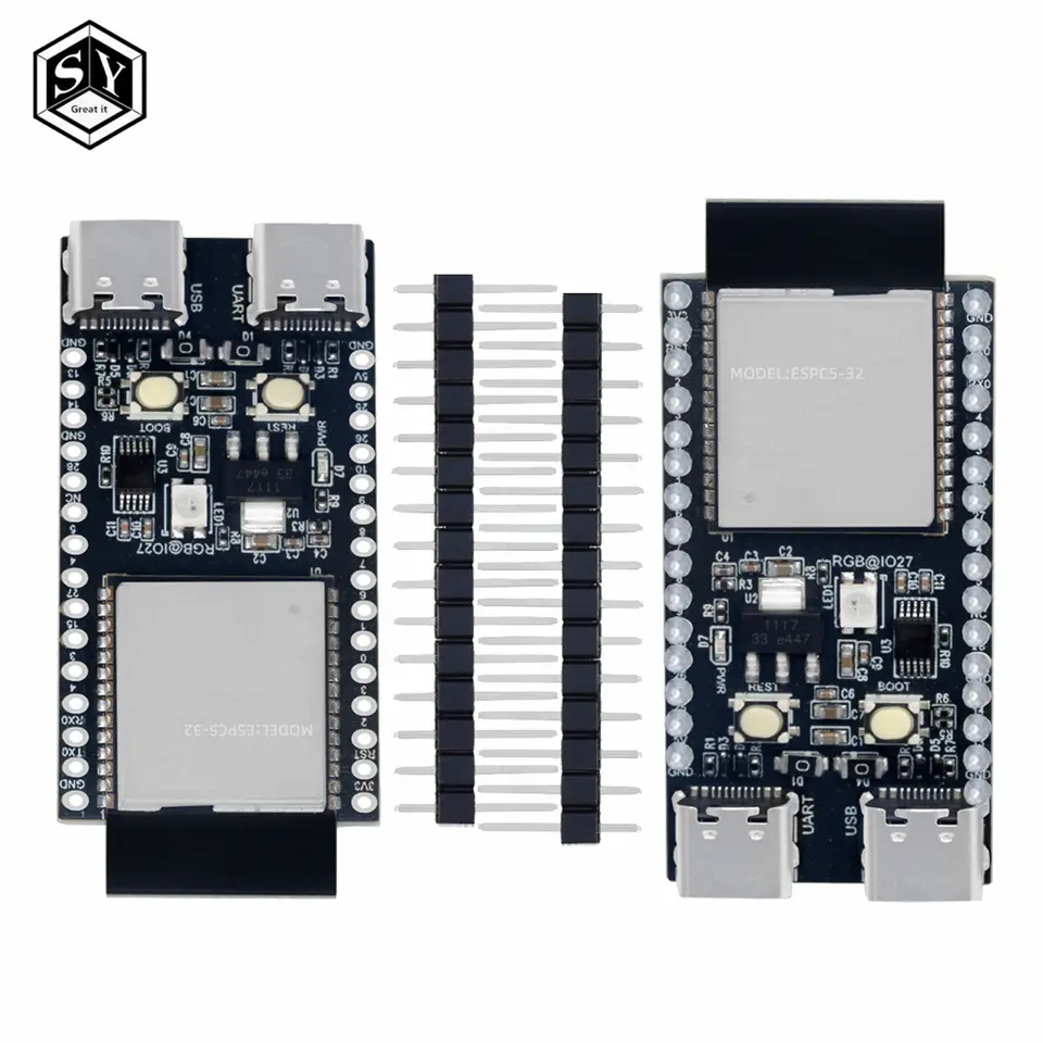 ESP32-C5-DevKitC-1 Development Board With Dual-Band 2.4G/5G WiFi+Bluetooth ESP32-C5 TYPE-C Module image 1
