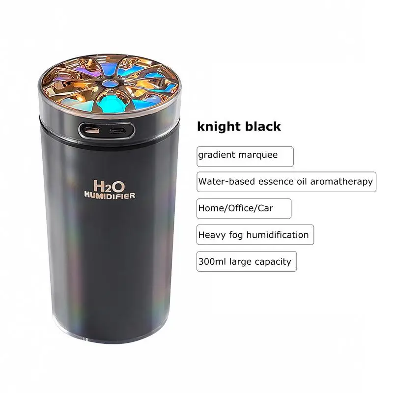 Portable Aromatherapy Humidifier Car Mini Desktop USB Household Air Mist Business Cute Mute Humidifier Car Air