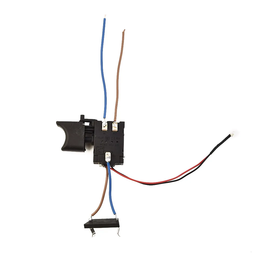 1pc Electric Drill Dustproof Speed Control Push Button Trigger Switch DC 7.2-24V Cordless Drill Switch Replacement