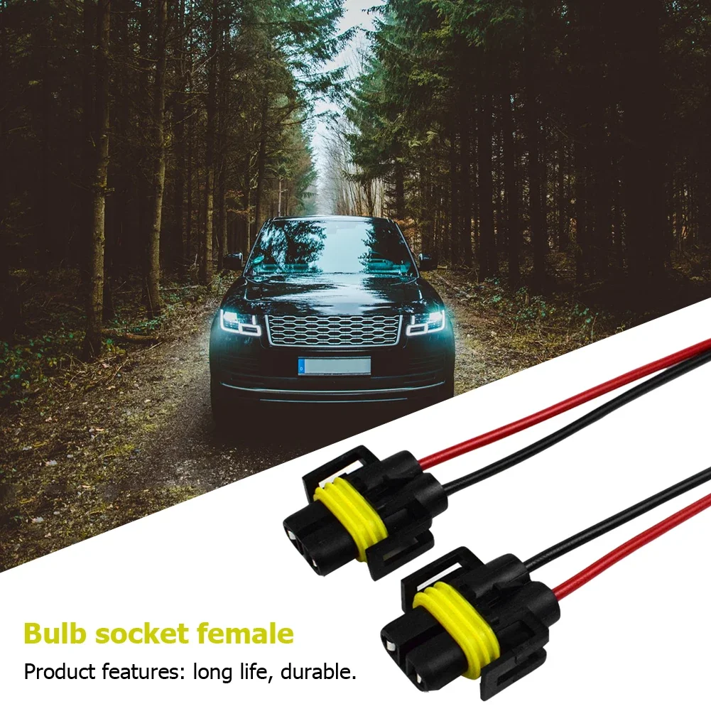 Headlight Holder Light Holder Lamp Holder Light Bulb Socket Socket Connector Plug Adapter Car Light Bulb Socket Connector 20-2PCS