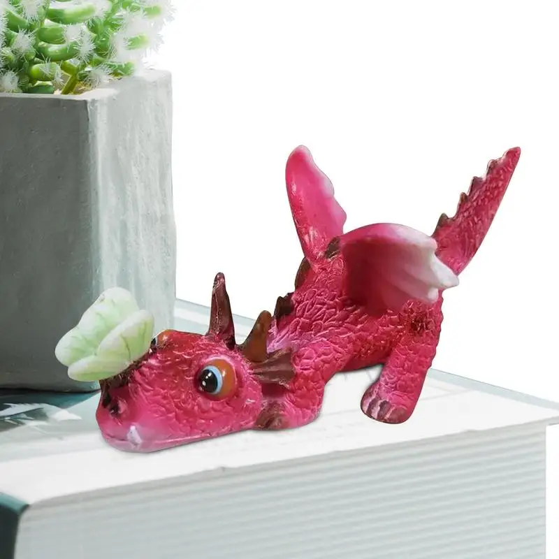 

Miniature Dragon Figurines Fairy Garden Miniature Fairy Garden Decoration Terrarium Mini Dragon Statue Miniature Dragon