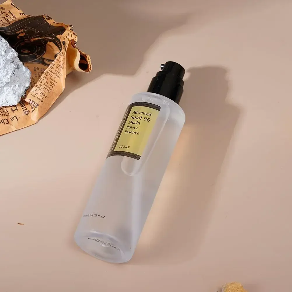 Snail 92 and Cream Snail 96 Mucin Power Essence Moisturizing Smoothing Nourishing for Advanced Korean Facial Skin Care facial essence