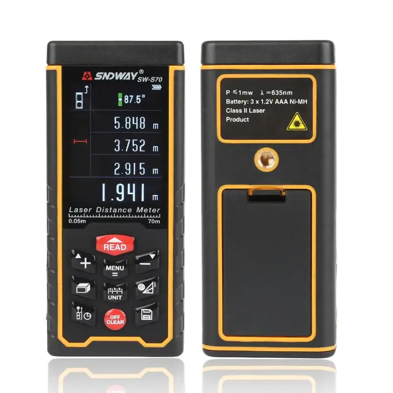 

Deep Da Wei Sw-s70 Reliable Convenient Charging Accurate Measurements Multi-purpose Device Easy-to-use Distance Measurement