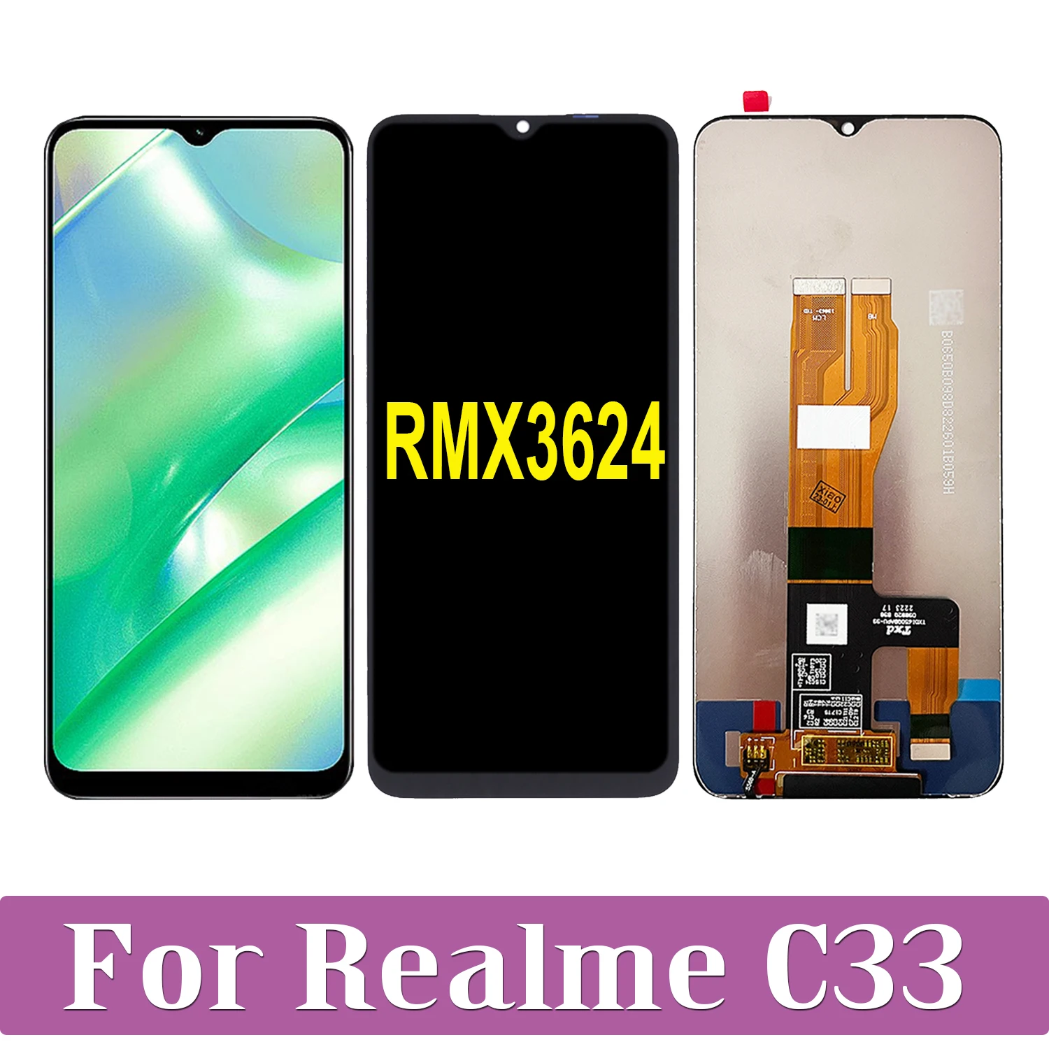 6.5'' Original For OPPO Realme C33 RMX3624 LCD Display Touch Screen ...