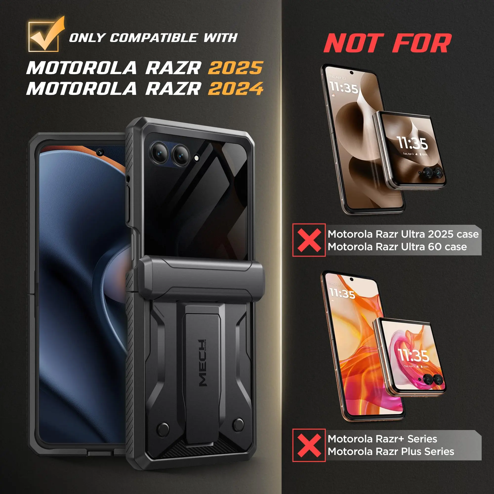 Cool Flag Design Protective Case For Motorola Moto Razr 2024 - Shockproof  Dual Layer Cover