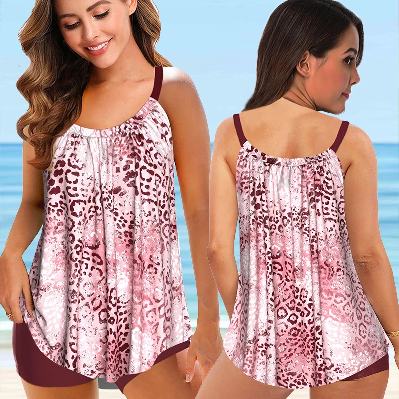 Maillot de bain,2023 Sport femme Maillot De Bain Tankini Grande Taille