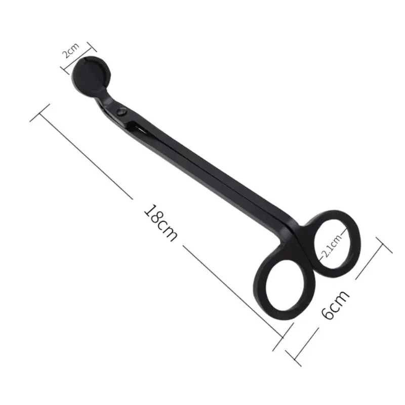 Premium Stainless Steel Candle Wick Trimmer and DIY Candle Making Tool Set