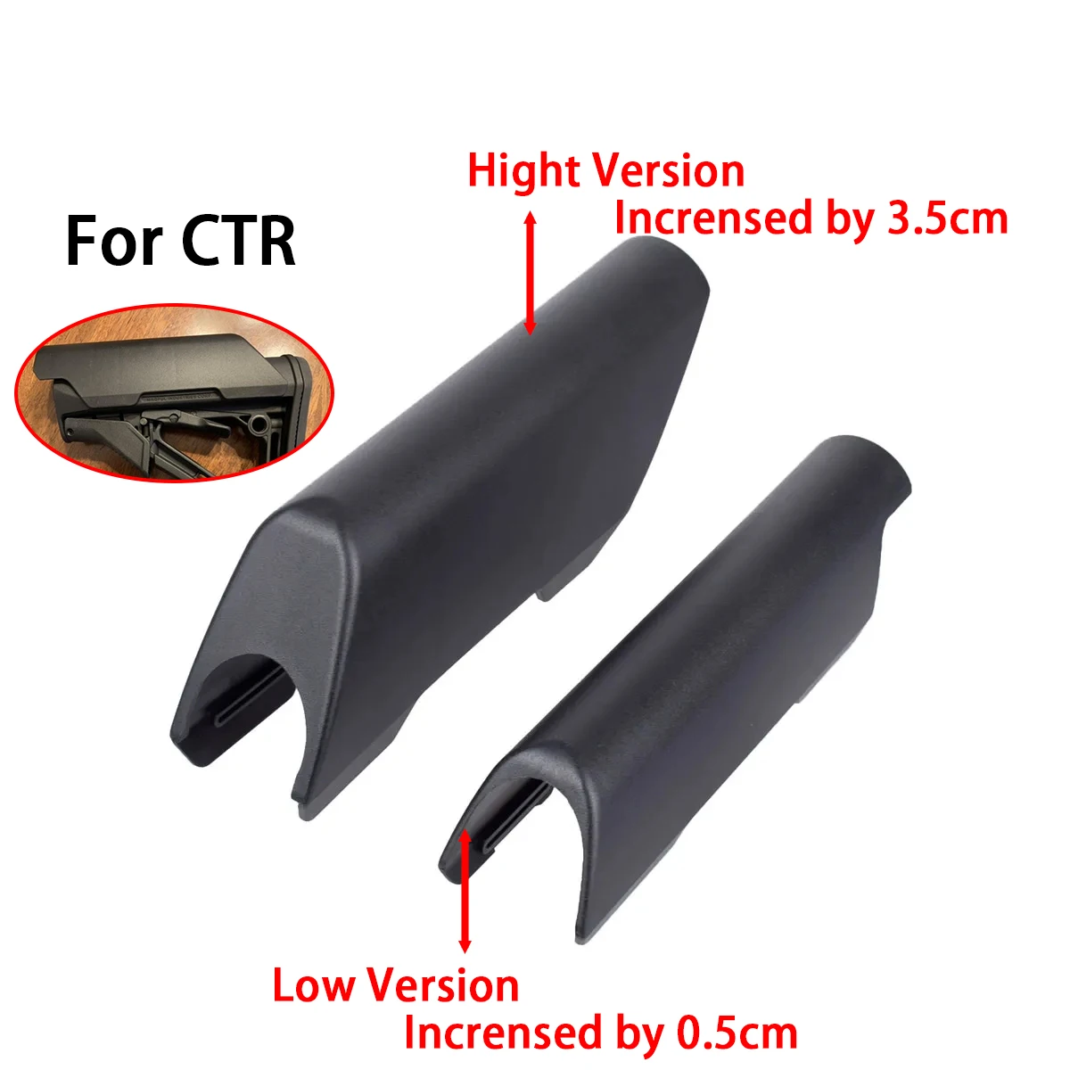 나일론 낮은 높이 버전 전술 CTR 뺨 라이저, 비 건스톡 스톡, 버트스톡, 에어소프트 AR 15 M4 사냥 액세서리, MAG PUL Best Top5 나일론 낮은 높이 버전 전술 CTR 뺨 라이저, 비 건스톡 스톡, 버트스톡, 에어소프트 AR 15 M4 사냥 액세서리, MAG PUL Best Top5