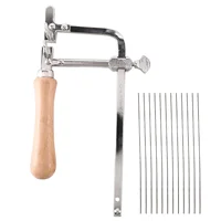 Professional Adjustable Saw Bow Wooden Handle Of Jewelry Saw Frame Hand Tools Jeweler'S Saw Frame 1
