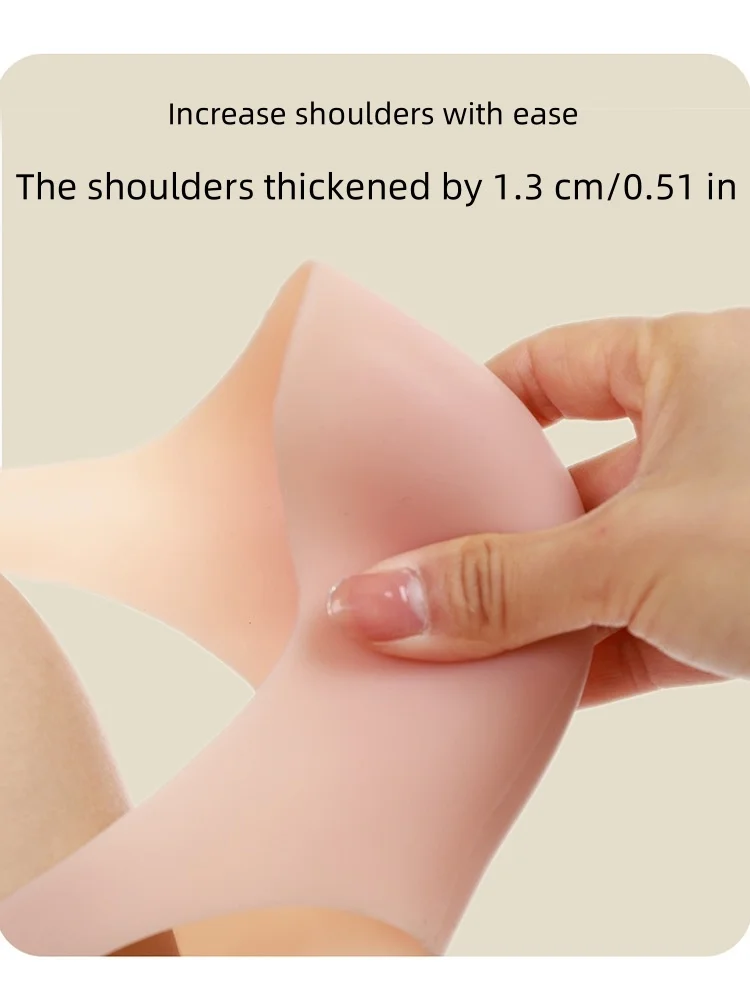 Universal Silicone Shoulder Pad - Wearable, Washable, and Reusable