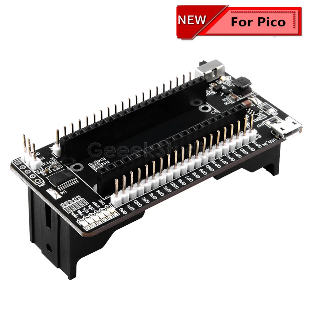 Ups para Raspberry pi Pico Pico w Led Indicadores Fonte de Alimentação Portátil