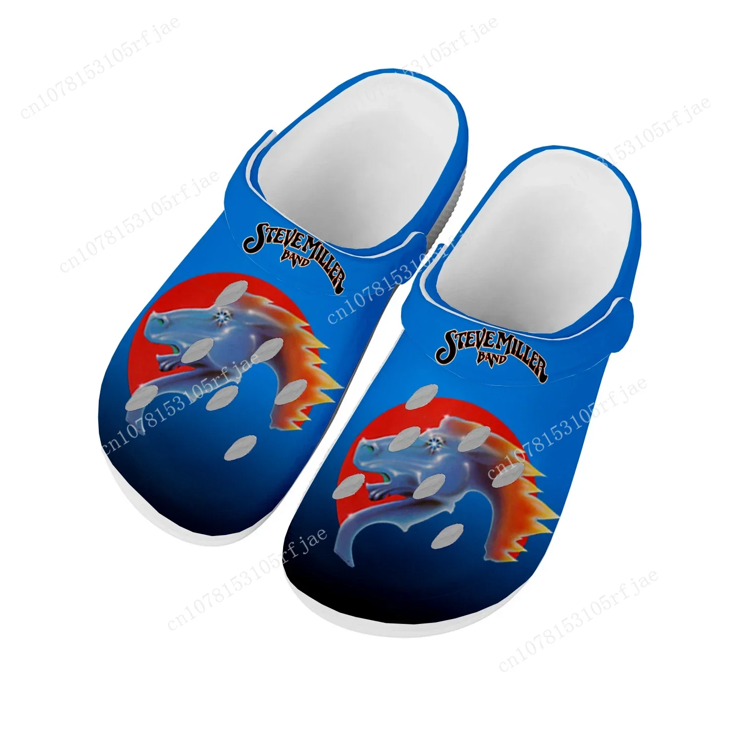 

Steve Miller Rock Band Home Clogs Custom Water Shoes Mens Womens Teenager Shoe Garden Clog Breathable Beach Hole Slippers White