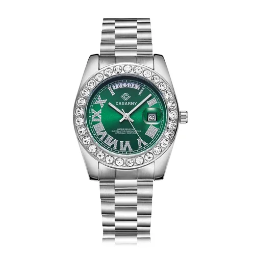 silver green