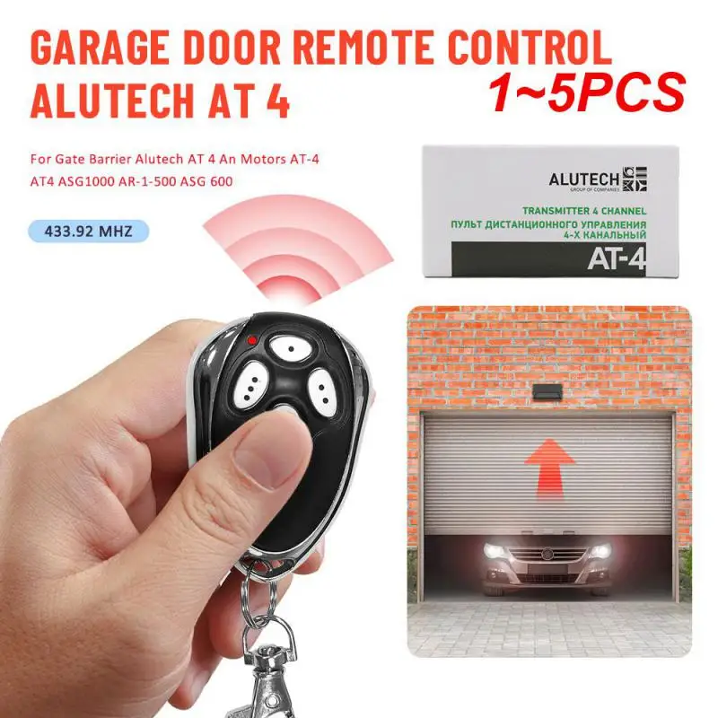 1 ~ 5 Pezzi Per Alutech At-4 Ar-1-500 An-Motors At-4 Asg1000 Telecomando 433.92Mhz Rolling Combination Door Garage Door Remote