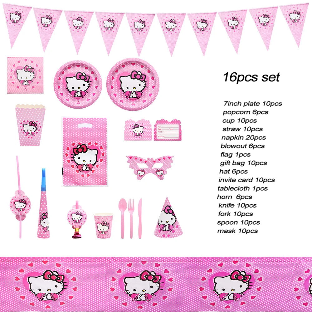 Набор столовых приборов Hello Kitty для 