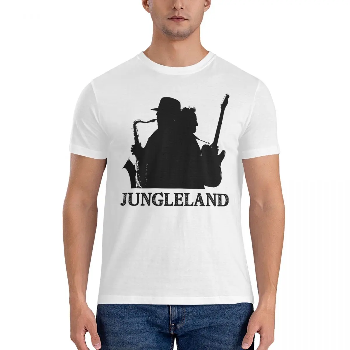 

Men Down In Jungleland T Shirt bruce springsteen Cotton Tops Awesome Short Sleeve O Neck Tees Party T-Shirts