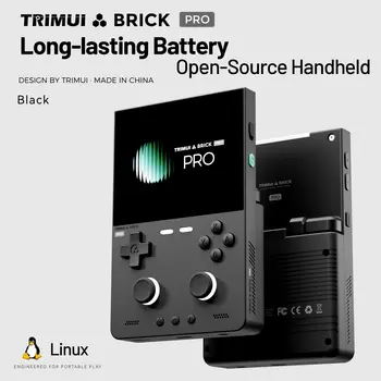 Console di Gioco Portatile Retro TRIMUI BRICK PRO 2026, Lettore Video con Sistema Linux Open Source, Schermo da 3,95 Pollici, Telefono Palmare per Giochi, Regalo