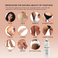 Crème blanchissante rapide pour peau foncée, Kojic Sen, Lotion hydratante éclaircissante pour le corps, soins pour la peau, pour un teint uniforme impeccable, 500ml 5