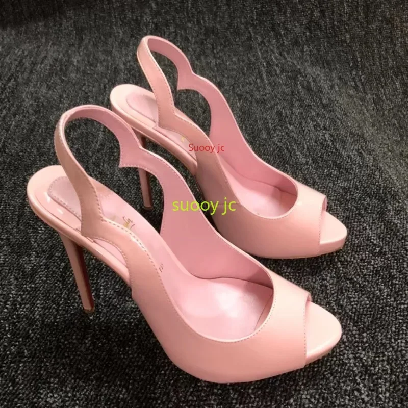 

Women Red Bottom Shoes Bright Summer Sandals Party Wedding Fashion Dropshopping Sexy Stilettos High Heeled Pumps Daily
