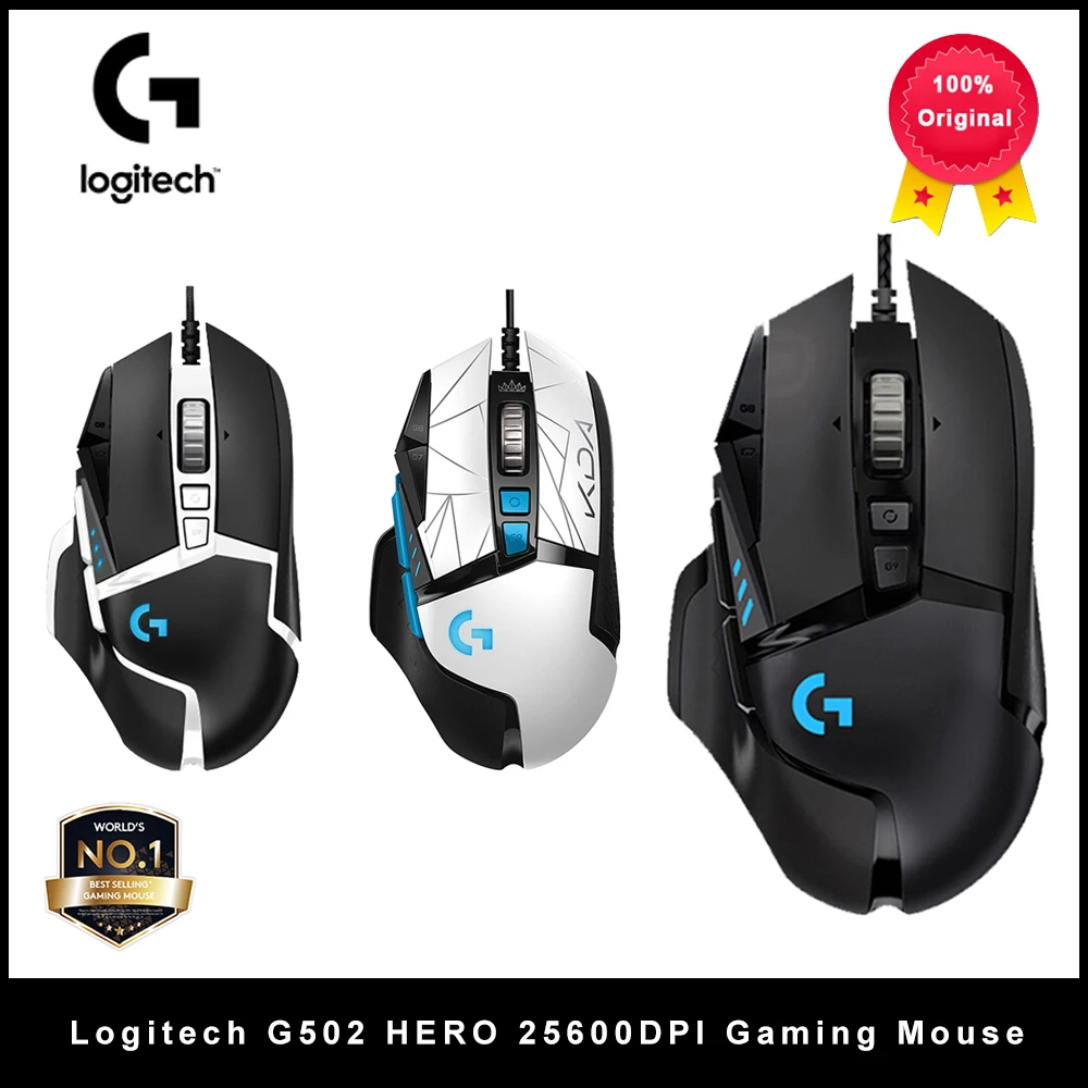 Logicool G ロジクール G G502 LoL K/DA 有線 ゲーミングマウス HERO