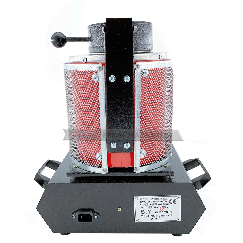 Electric Jewelry Melting Furnace CE Electric Jewelry Melting Furnace 1KG/2KG/3KG, Aluminum, Copper, Gold, Lead, Silver, Induction Melting Ovan Furnace