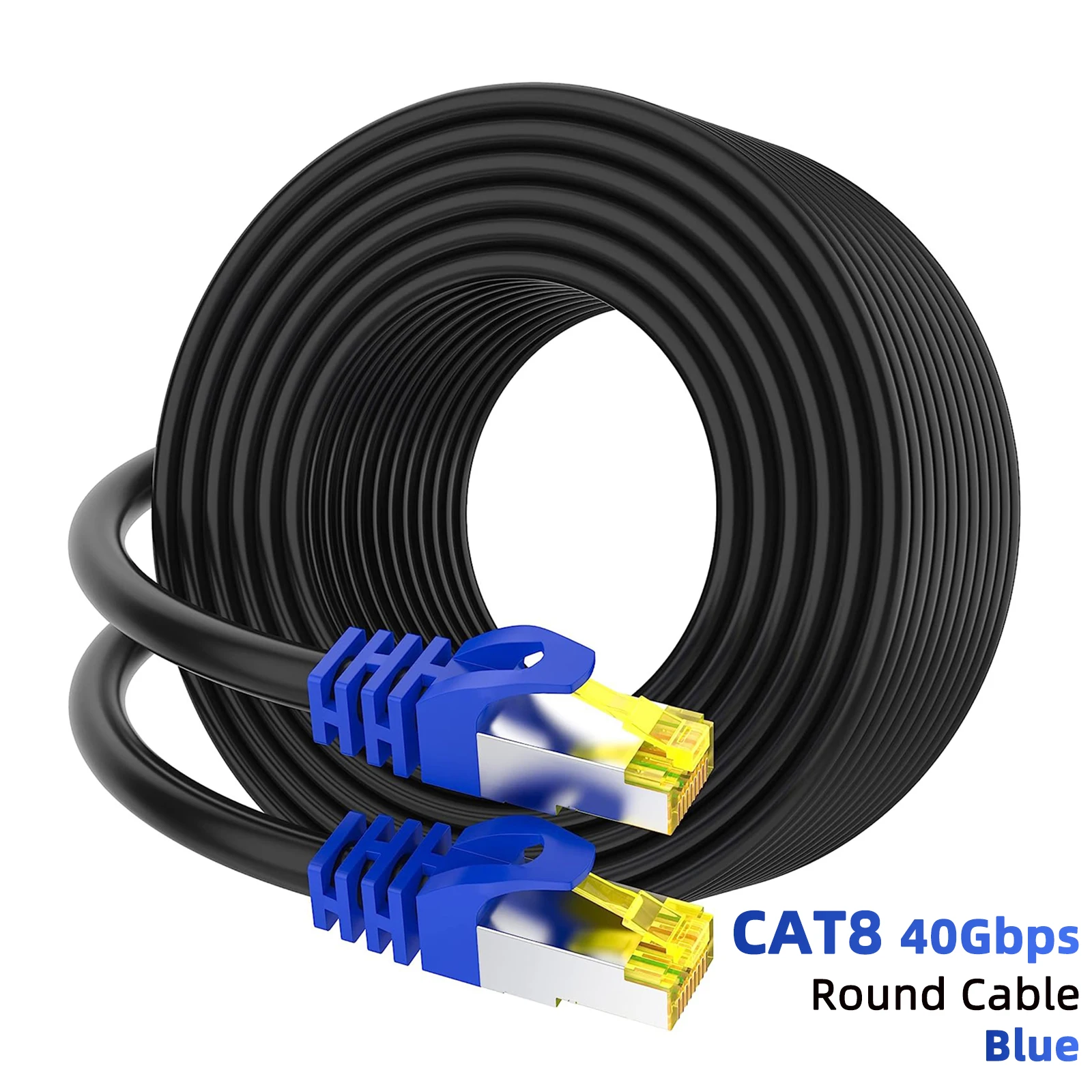 CAT 8-Round-Blue