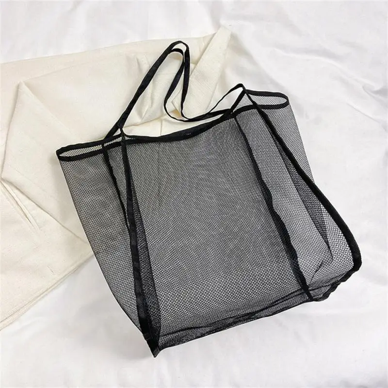 1~4PCS Toys Fashion Practical Mesh Bag Home Furnishing Makeup Bag Wear Resistance Portable Storage Bag Storage Simple 2
