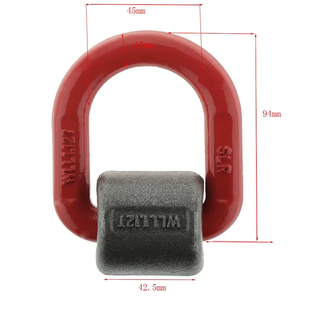 D Ring Tie Down Anchors Forged Steel D Rings for Trailers, Trucks, Pickups