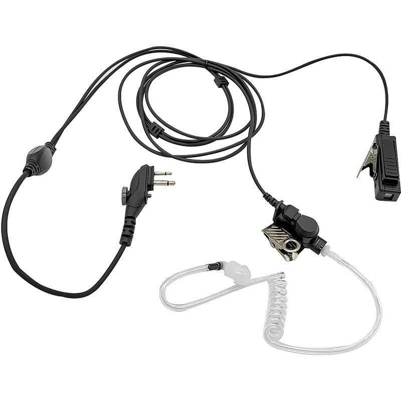 RISENKE-Earpiece for Hytera PD502,PD562,TC508,TC600,TC620,TC700EX,TC900,TC2100, BD502i, PD482i, BD552i, PD402i, Radio Headset
