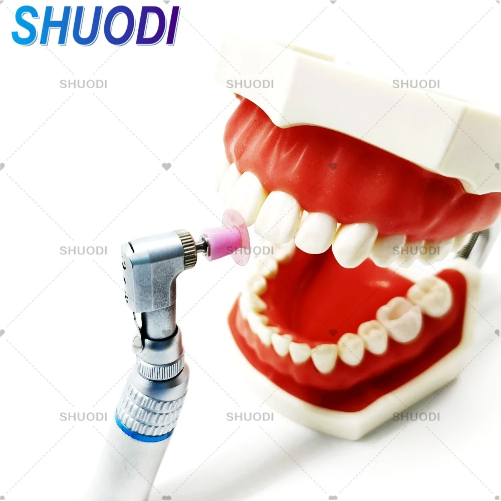 Dischi Lucidanti Per Impiallacciatura Composita Dentale – Rainbow Con Mandrino, Finitura Fine