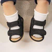 KIDSUN Baby Sandals Girls Boys Infant Shoes Summer Soft-sole Anti-Slip Rubber Garden Toddler First Walkers Shoes 0-18 Months 5