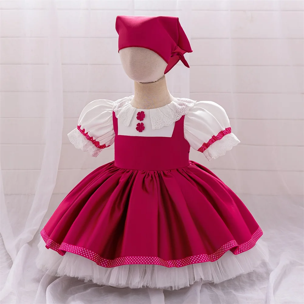 pezzi bambino Masha neonate vestito da festa cameriera Lolita