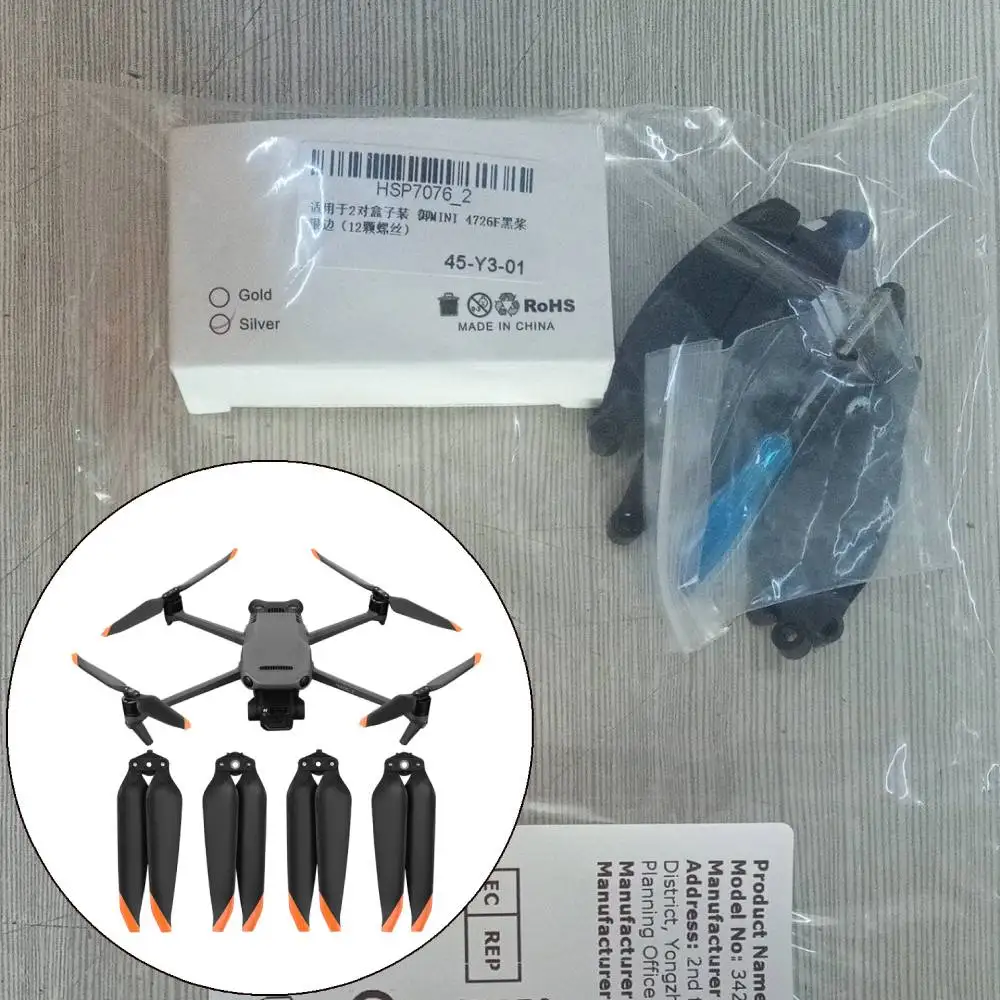 2쌍 9453T 프로펠러 경량 스크류 윙 드론 프로펠러 교체 액세서리 (Mavic 3/Mavic 3 Pro/Mavic 3 Classic 호환)