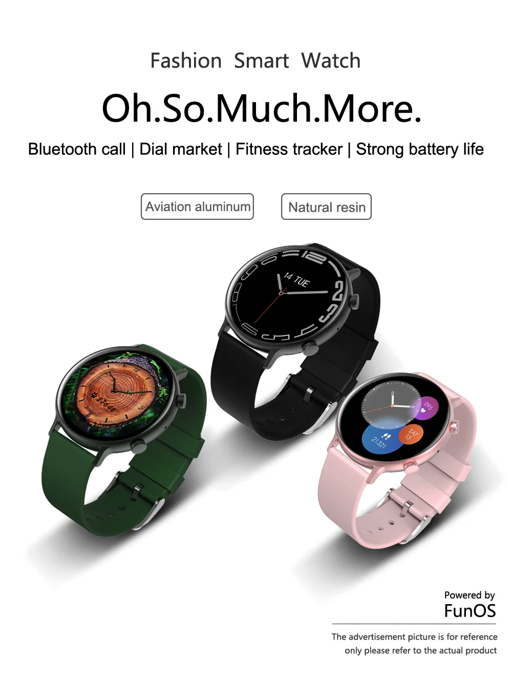 2022 Fashion Smart Watch Men Fitness Bracelet Heart Rate Blood Pressure Monitoring Sports Tracker Call Smartwatch Gift for Women