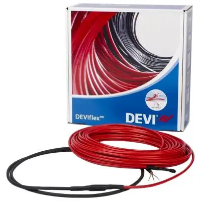 Кабель нагревательный DEVIflex 18T 7м 130W (площадь обогрева 0.7-1.12 м2) | Обустройство дома