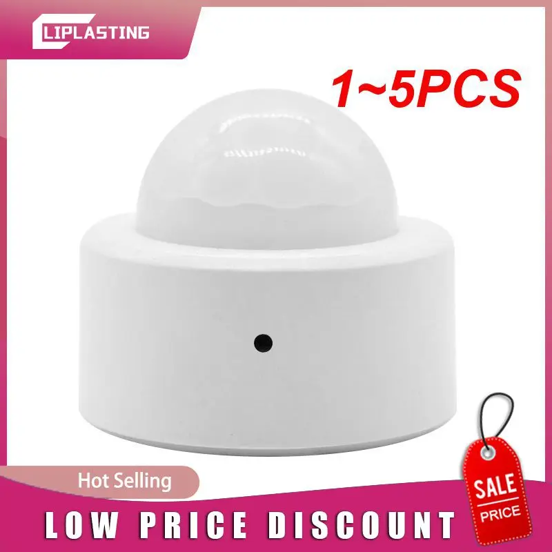 

1~5PCS Zigbee 3.0 Tuya Mini Smart Human Body Sensor Motion Movement PIR Transducer Infrared Detector Smart Life Smart Home