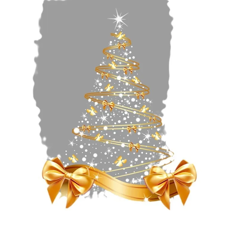 Christmas Tree Window Clings Stickers Glass Xmas Decals Home Decorations 1pc