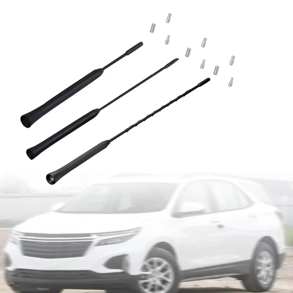 Antenna Auto Universale 23 Cm Con Adattatori M4/M5/M6 – Ricezione FM/AM/DAB Potenziata