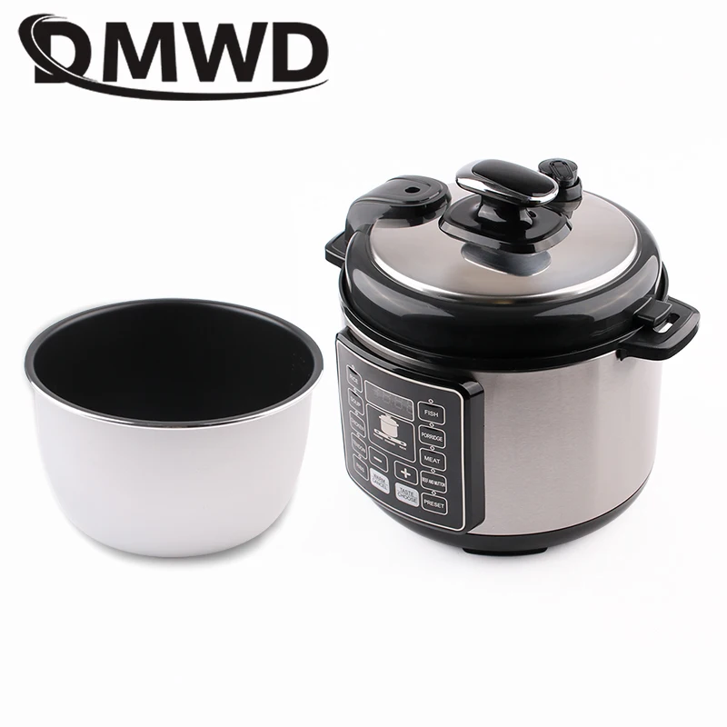 Olla a presión multifuncional eléctrica de 5L, olla instantánea Multicooker  Express para cocina, sopa, arrocera, 220V