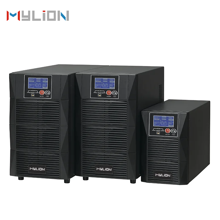 

Mylion Hot Sale Online Ups 1000VA 1000wh Rack Mount Pure Sine Wave Ups Battery Backup For Computer Medical Security