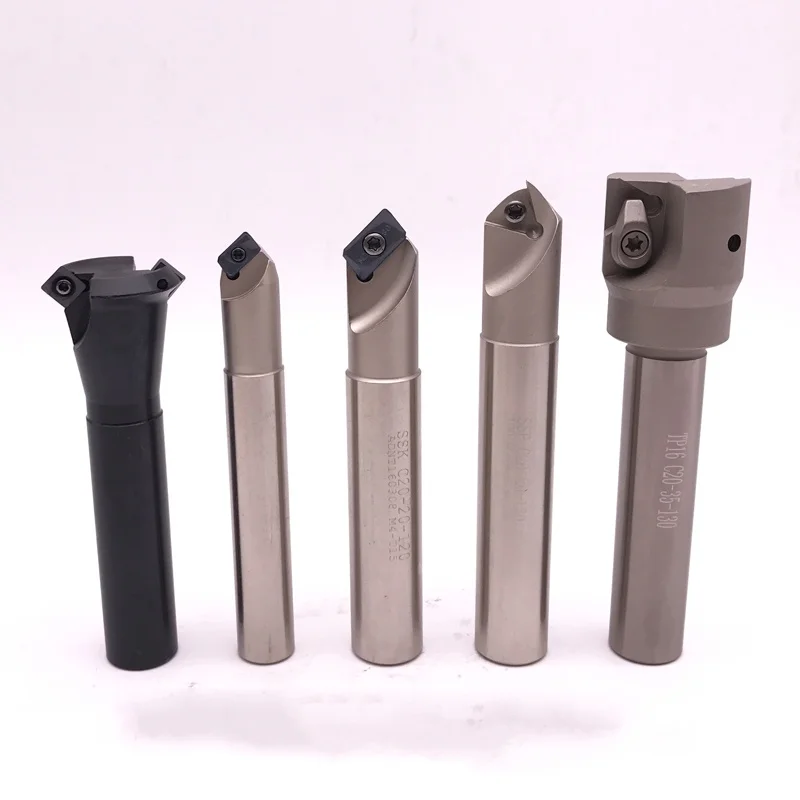 NEW SSP 20-20-130 45 Degree Insertable Face Mill for TCMT16T308 Chamfer Cutter CNC machine tool knife milling cutter arbor