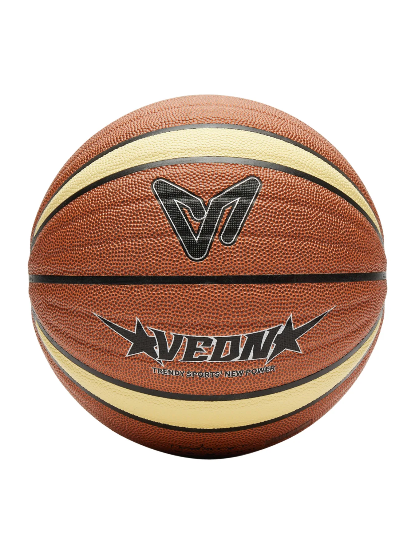 Veidoorn basquete profissional de couro PU tamanho oficial 7 para jogos internos/externos bola à prova d'água de alto salto com aderência perfeita