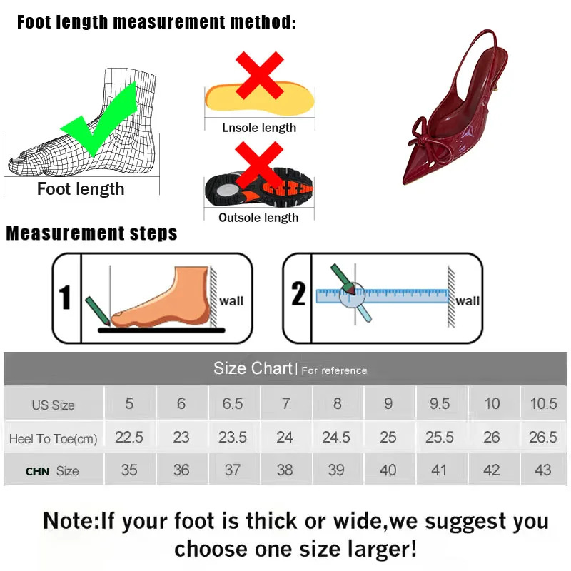 Red Footwear Slingbacks Ladies Heels Shoes Fashion Butterfly-Knot Female Pointed Toe Women High Heels Pumps Shoes New In 2025 6
