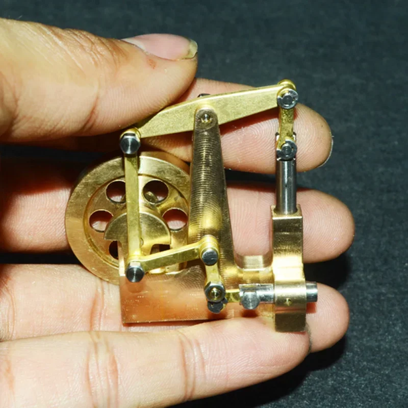 

Mini Steam Engine Brass Steam Engine DIY Model Toy for Men M81